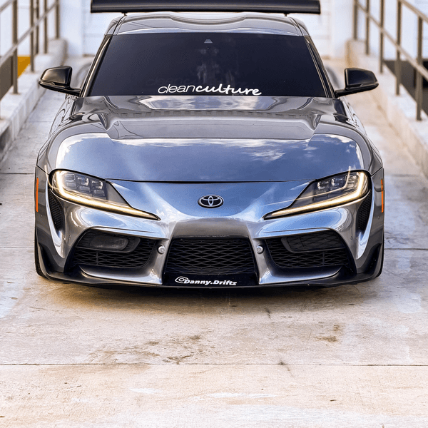 A customer's Toyota Supra build at SelfMade MotorSports in Davie, FL